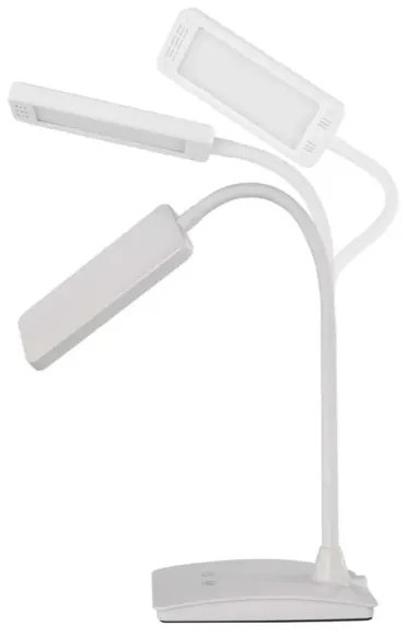 Fényerőszabályozható LED asztali lámpa EDDY LED/6W/230V 3000/4500/6800K fehér