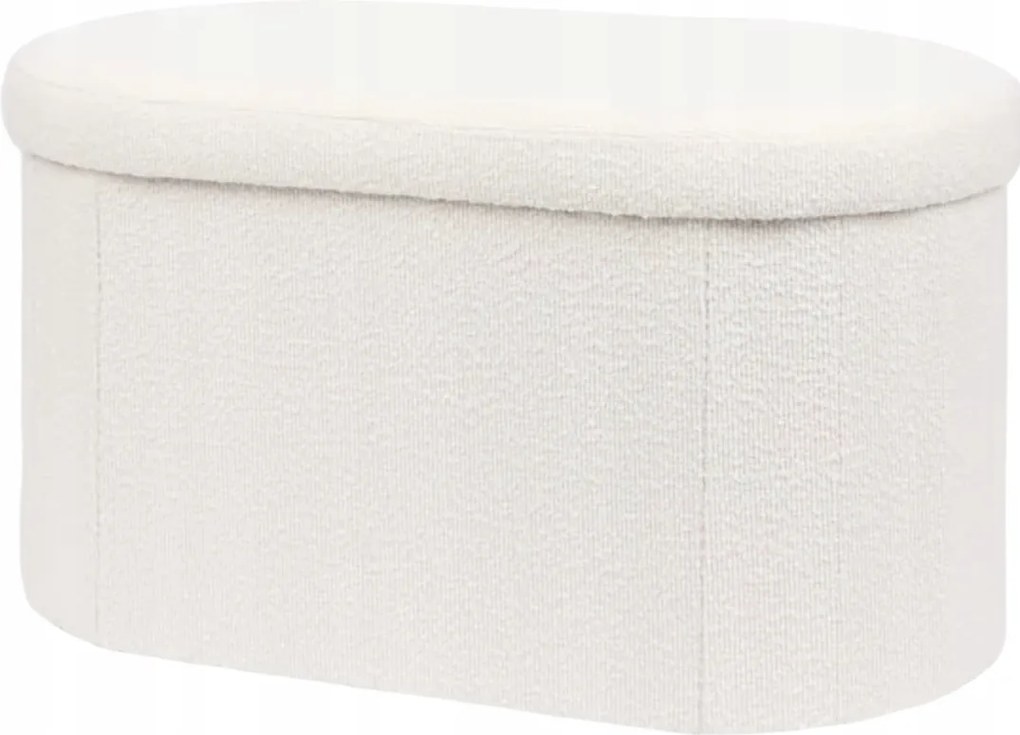 Nagy Kétszemélyes Puff Nyitható Puff Tárolórekesszel 71 CM Bársonyos 90KG-IG