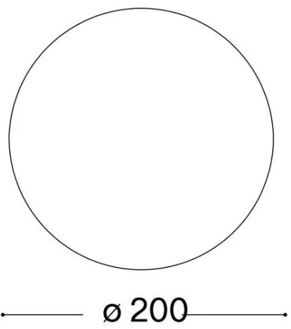 Ideal Lux - Univerzális MAPA E27 pótüveg Ø 20 cm fehér