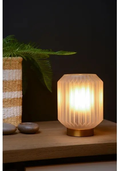 Lucide 45595/01/31 - Asztali lámpa SUENO 1xE14/40W/230V krémes