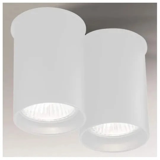 Shilo 7011 - Mennyezeti lámpa ARIDA 2xGU10/15W/230V 9 cm fehér