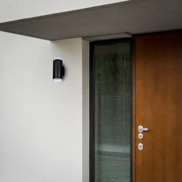 BRILAGI - RGBW LED kültéri fali lámpa MATERA 2xGU10/4,8W/230V fekete IP54