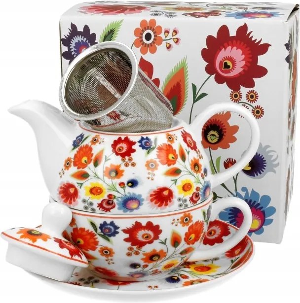 Teáskészlet Tea egynek Virágok 300/350 ml