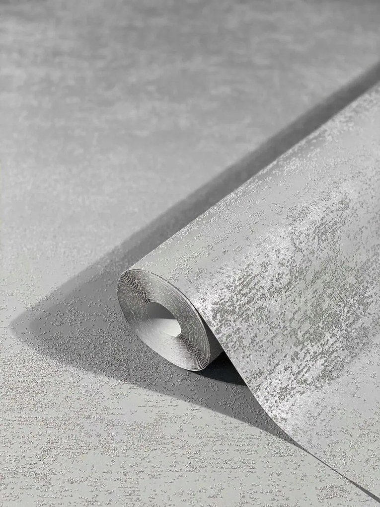 Szürke Mosható Tapéta Homok Szerkezettel Csiszolt Gyöngyház Tapéta