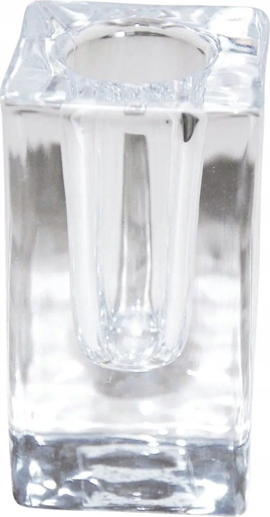 Dekoratív üveg Gyertyatartó