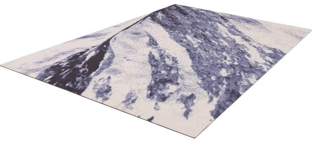 Kék gyapjú szőnyeg 160x240 cm Albo – Agnella