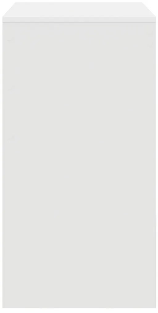 vidaXL Íróasztal Fehér Szerelt fa 70 x 40 x 76 cm Egyszerű Íróasztal