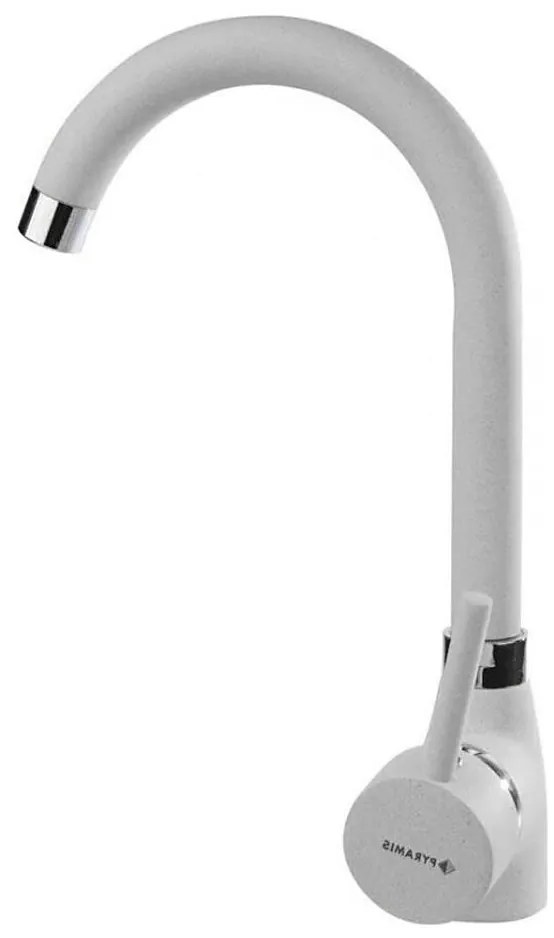 Pyramis 90918601 - BELLO fehér mosogató csaptelep