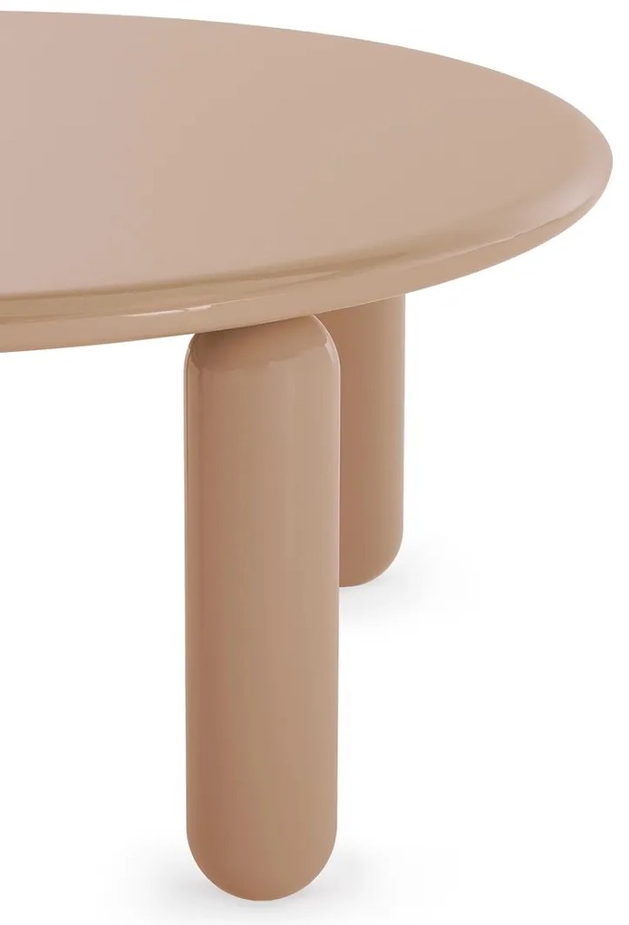 Asztal UNDIQUE MAS h.30 cm, többféle változat - Kartell szín: narancs