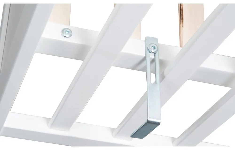 Fehér ágy mellé helyezhető babaágy 60x120 cm Hamburg – Roba