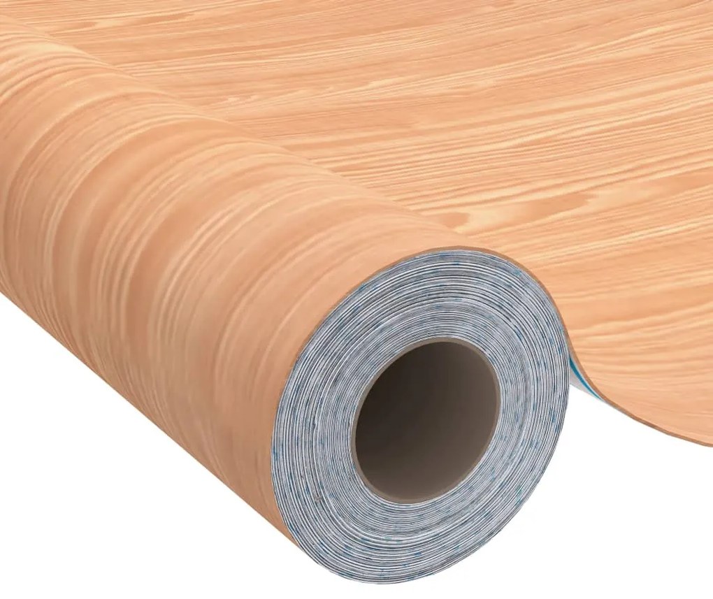 2 db juharszínű öntapadó PVC ajtófólia 210 x 90 cm