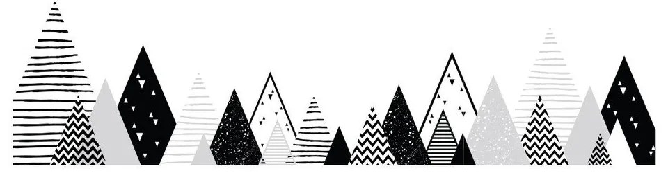 Scandinavian Giant Mountains Chica gyerek falmatrica, 180 x 45 cm - Ambiance