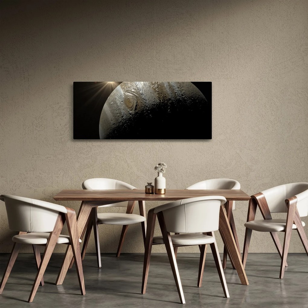 Egy bolygó képe az űrben (120x50 cm)