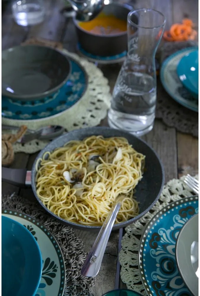 Cala Jondal Mar 18 db-os agyagkerámia és porcelán étkészlet - Villa d'Este