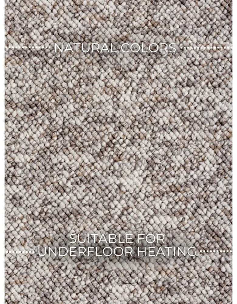 Szürke mosható futószőnyeg 80x240 cm Rocco Taupe – Elle Decoration