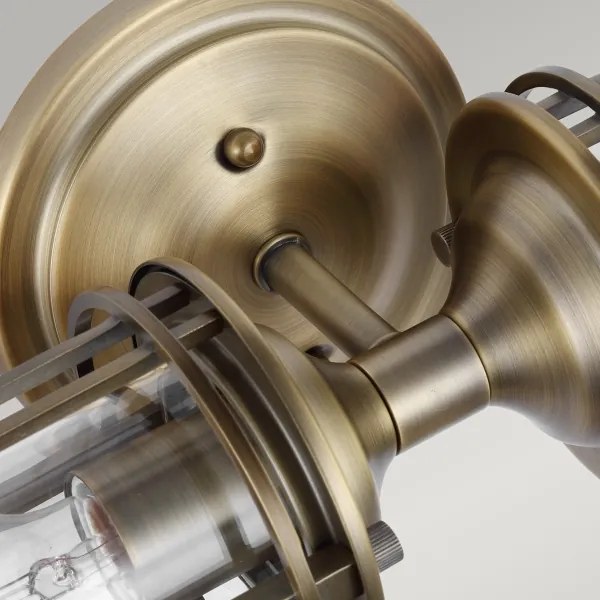 Feiss - Kültéri fali lámpa URBAN 2xE27/60W/230V IP44 bronz