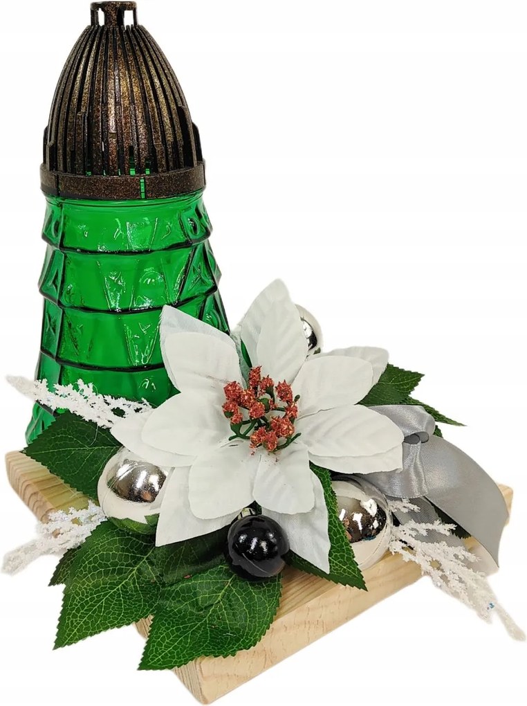 Karácsonyi kompozíció 25001174 nád a temetőbe