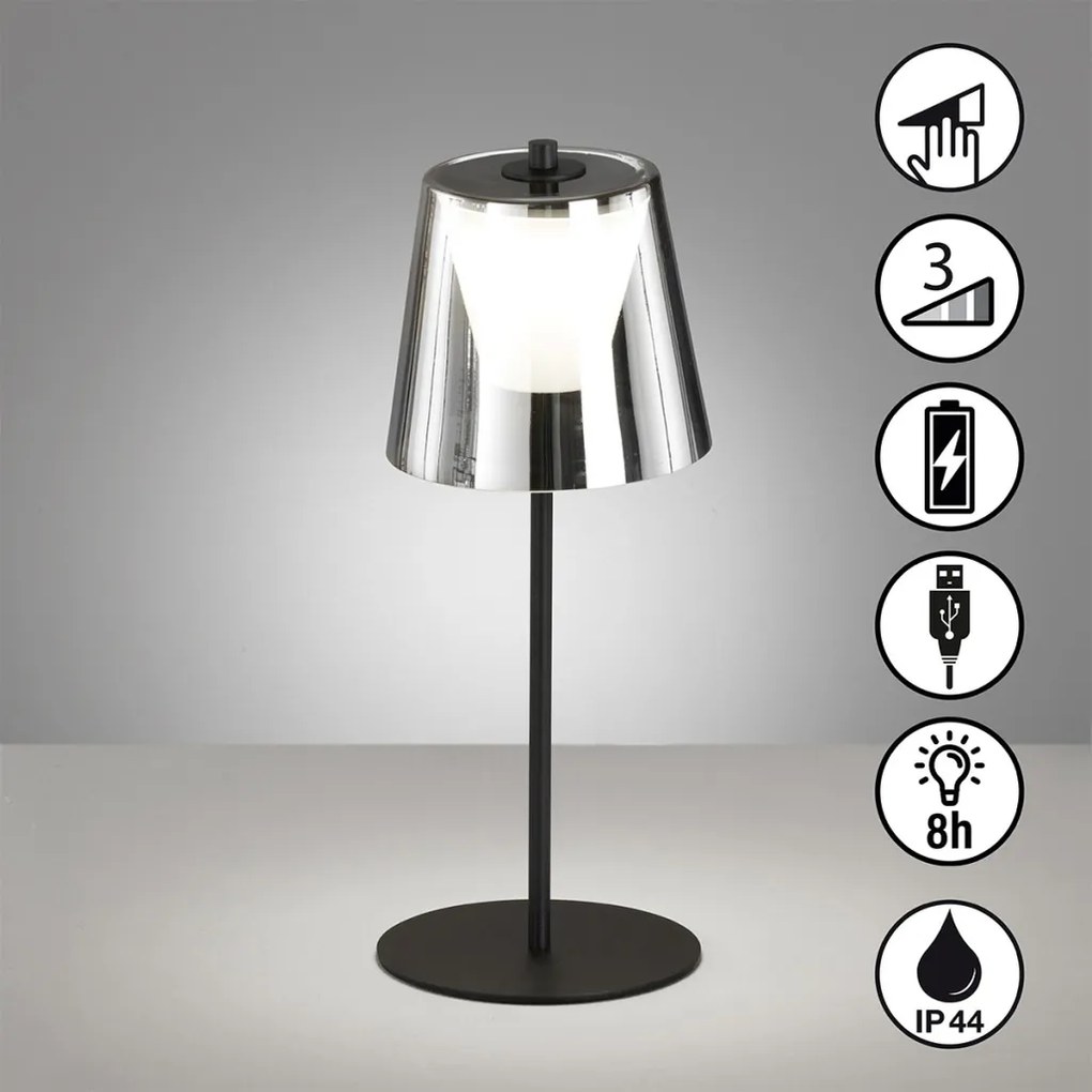 Fisher&Honsel Marbella 850287 Asztali lámpa 1x2W/LED 2700K 270lm IP44