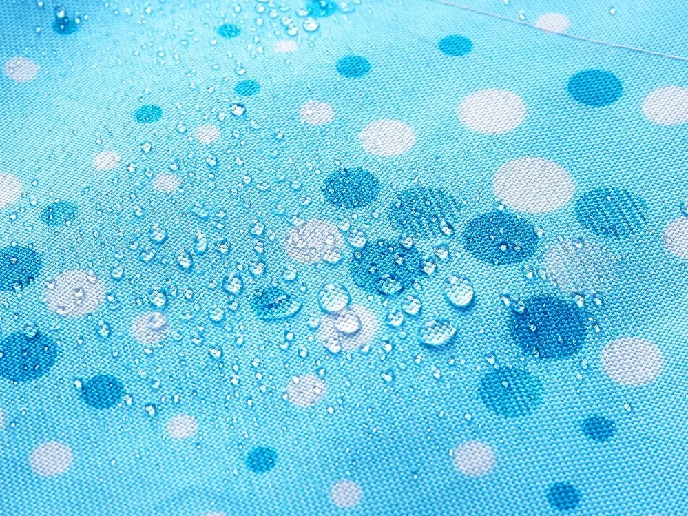Babzsák huzat 140 x 180 cm Fiamma (világoskék pöttyökkel). 1079021