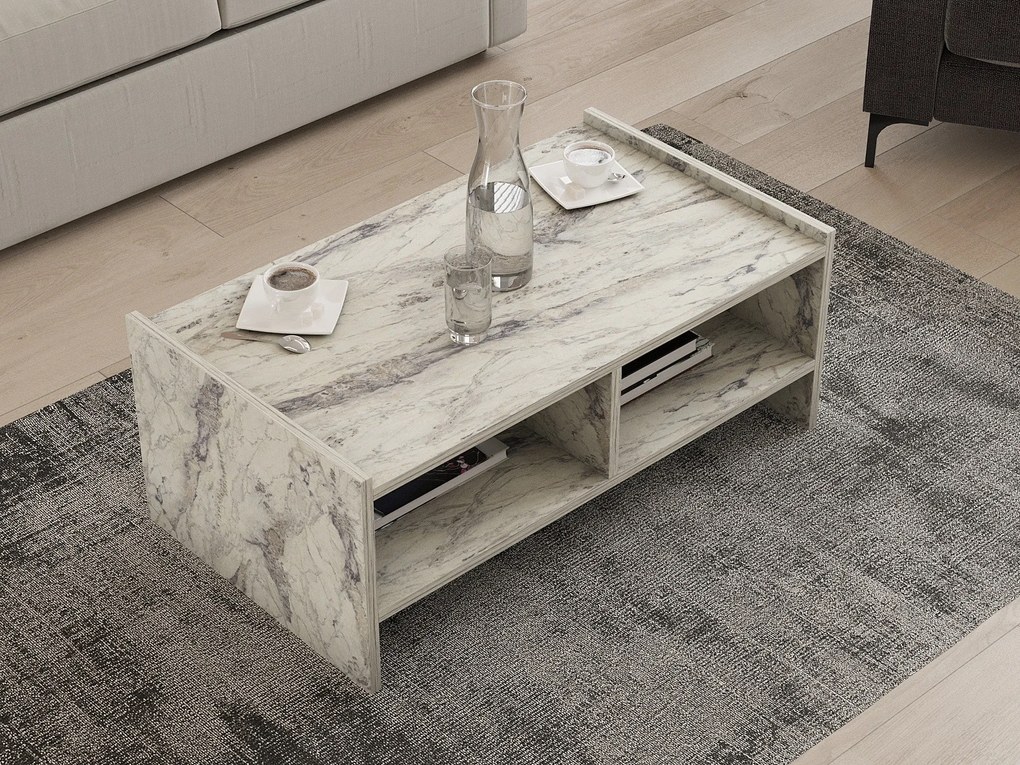 Dohányzóasztal Pera - Freesia Marble