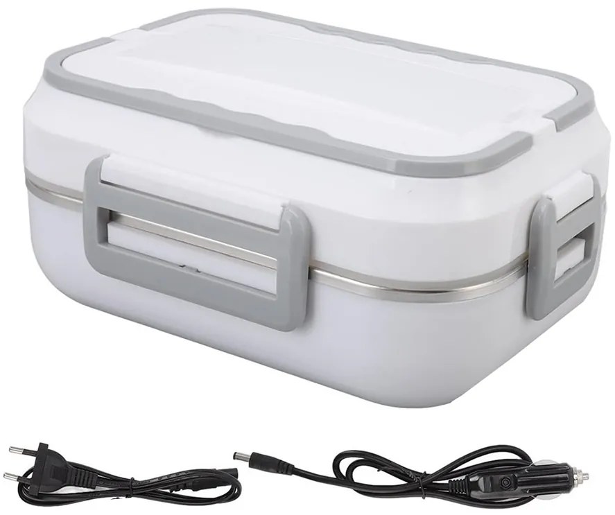 Ételmelegítő doboz - 12V/220V - fehér