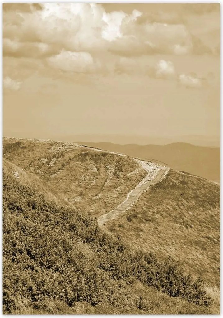 Poszterek 70x100 Lengyel Bieszczady-hegység