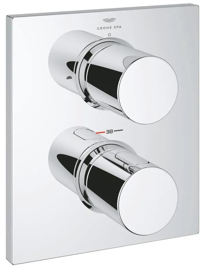 GROHE 27618000 - GROHTHERM F termosztát takarólemez, fényes króm