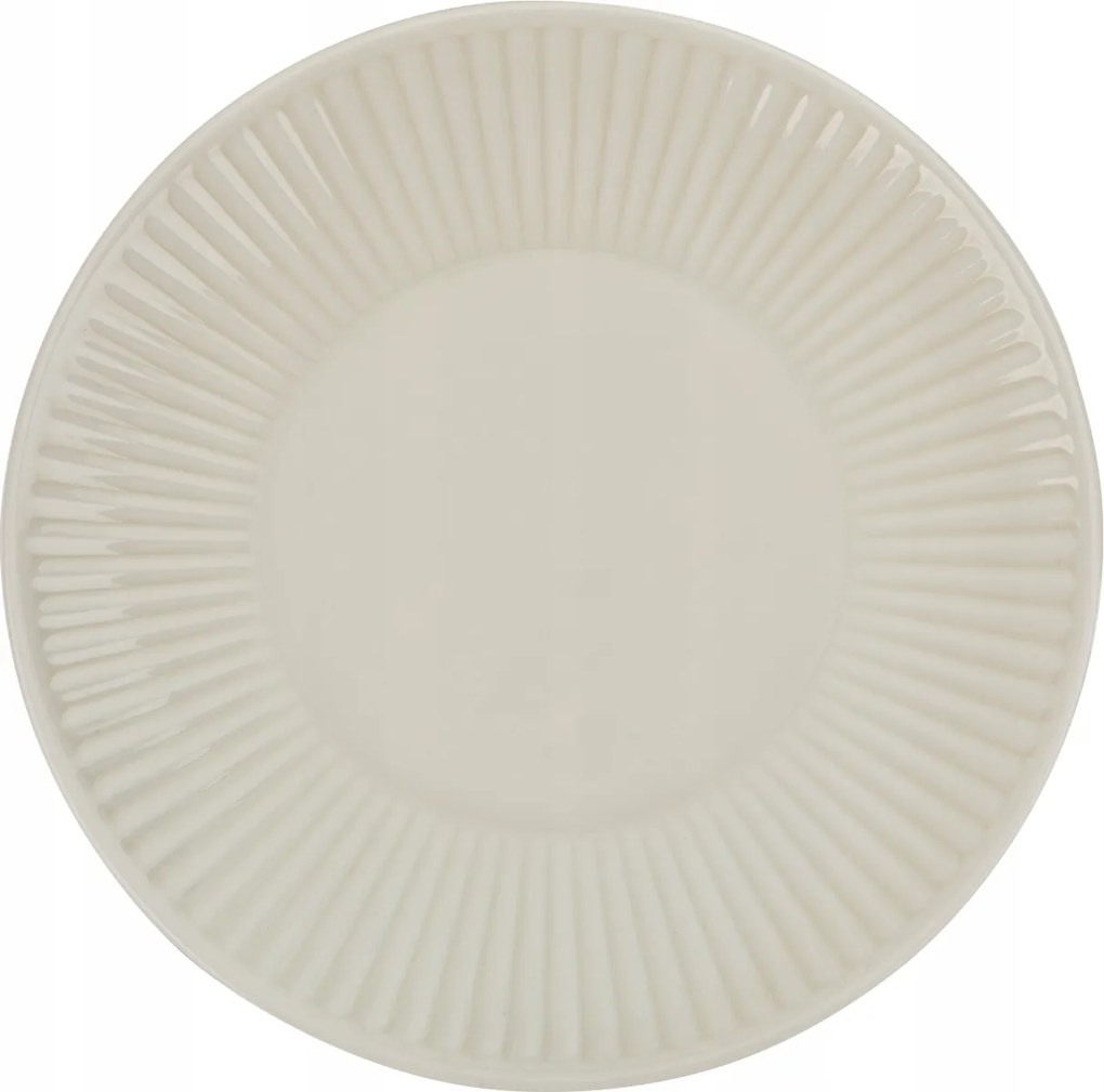 Desszert tányér 21 cm Krémszínű dália