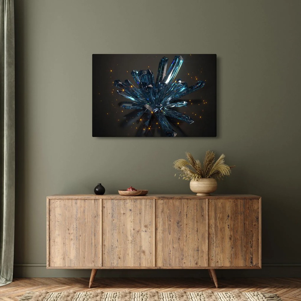 Kristály kép (90x60 cm)