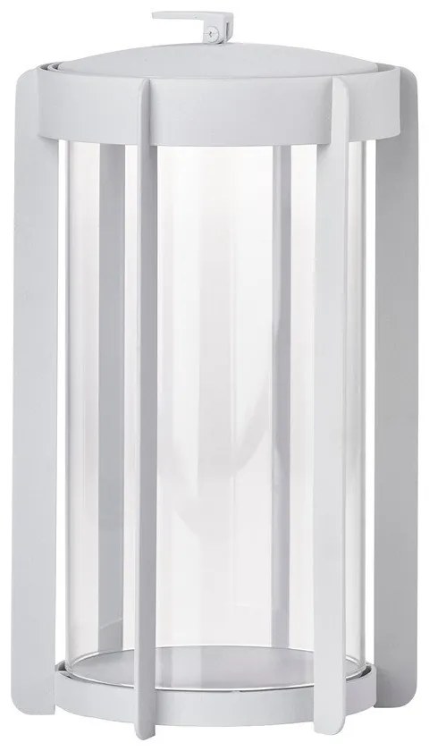 Világosszürke USB LED lámpás (magasság 25 cm) Firefly – Zone