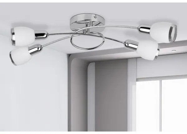 Rabalux 6063 - Mennyezeti lámpa ELITE 4xE14/40W/230V