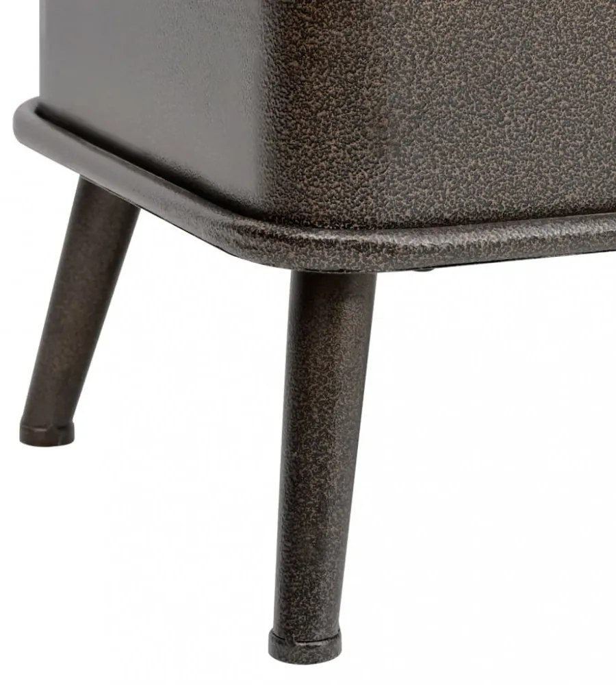 fekete műbőr tárolópad háttámlával 110 cm