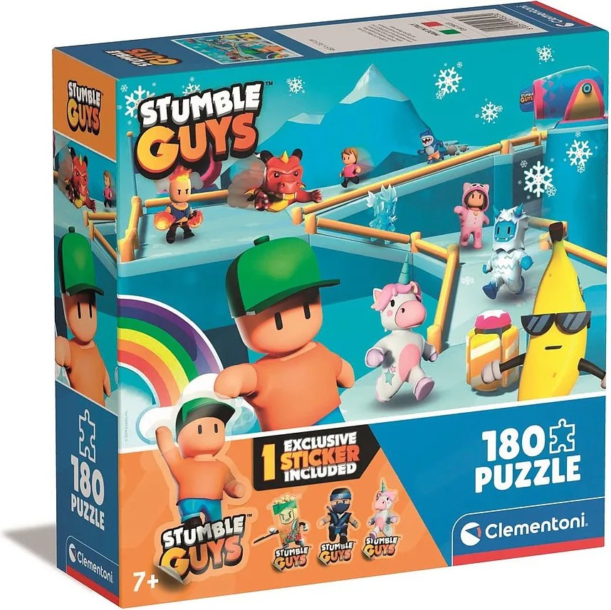 Stumble Guys Rainbow 180 db-os puzzle Clementoni