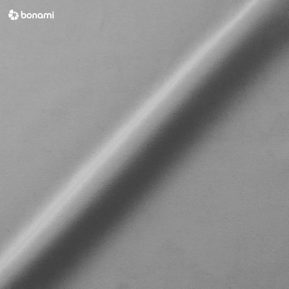 Szürke bársony kárpitozott ágyneműtartós franciaágy ágyráccsal 200x200 cm Brody – Mazzini Beds