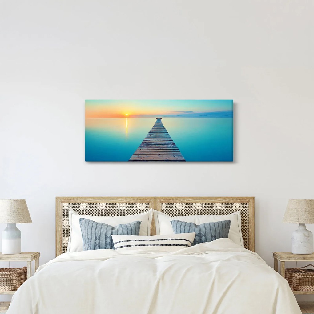 Kép - Móló a végtelenségig (120x50 cm)