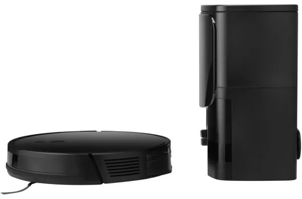 Sencor – 2 az 1-ben robotporszívó mop funkcióval, 16 W / 2600 mAh, Wi‑Fi, fekete + távirányító