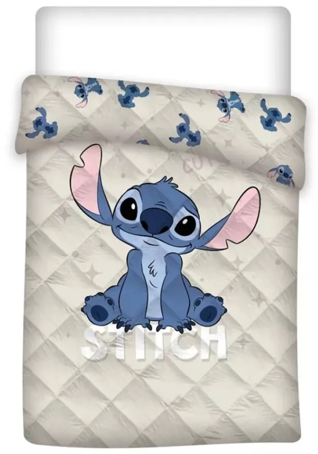 Disney Lilo és Stitch, A csillagkutya Cute steppelt ágytakaró, paplan 140x200cm