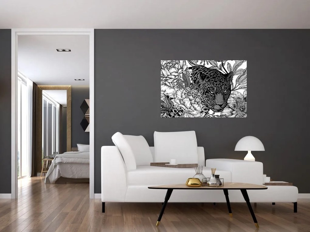 Kép - Egzotikus kert (90x60 cm)