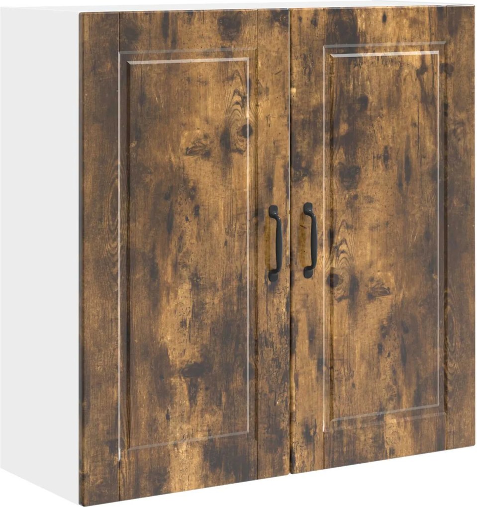 vidaXL Konyhaszekrény polcokkal Füstölt tölgy 80 x 31 x 80 cm Faanyag