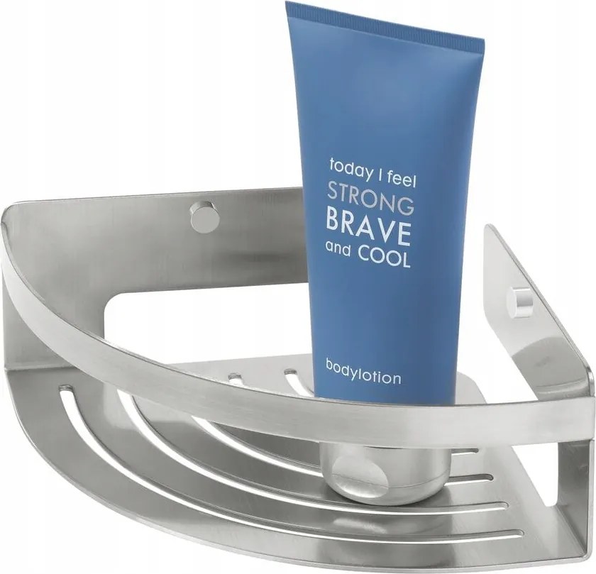 Tiger Caddy zuhanykosár. sarok 18,4 cm szálcsiszolt acél 1400430946