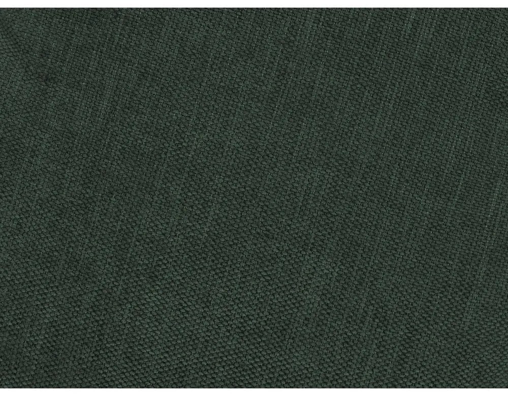 Zöld kinyitható-tárolóhelyes sarokkanapé (bal oldali-L alakú) Fuji – Bobochic Paris