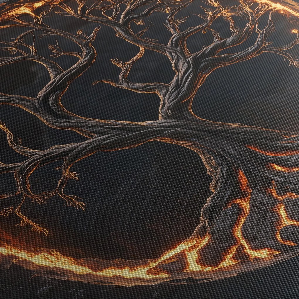 Kép – Életfa lávában I. (90x60 cm)