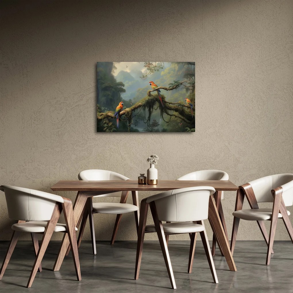 Kép - Trópusi erdő (70x50 cm)