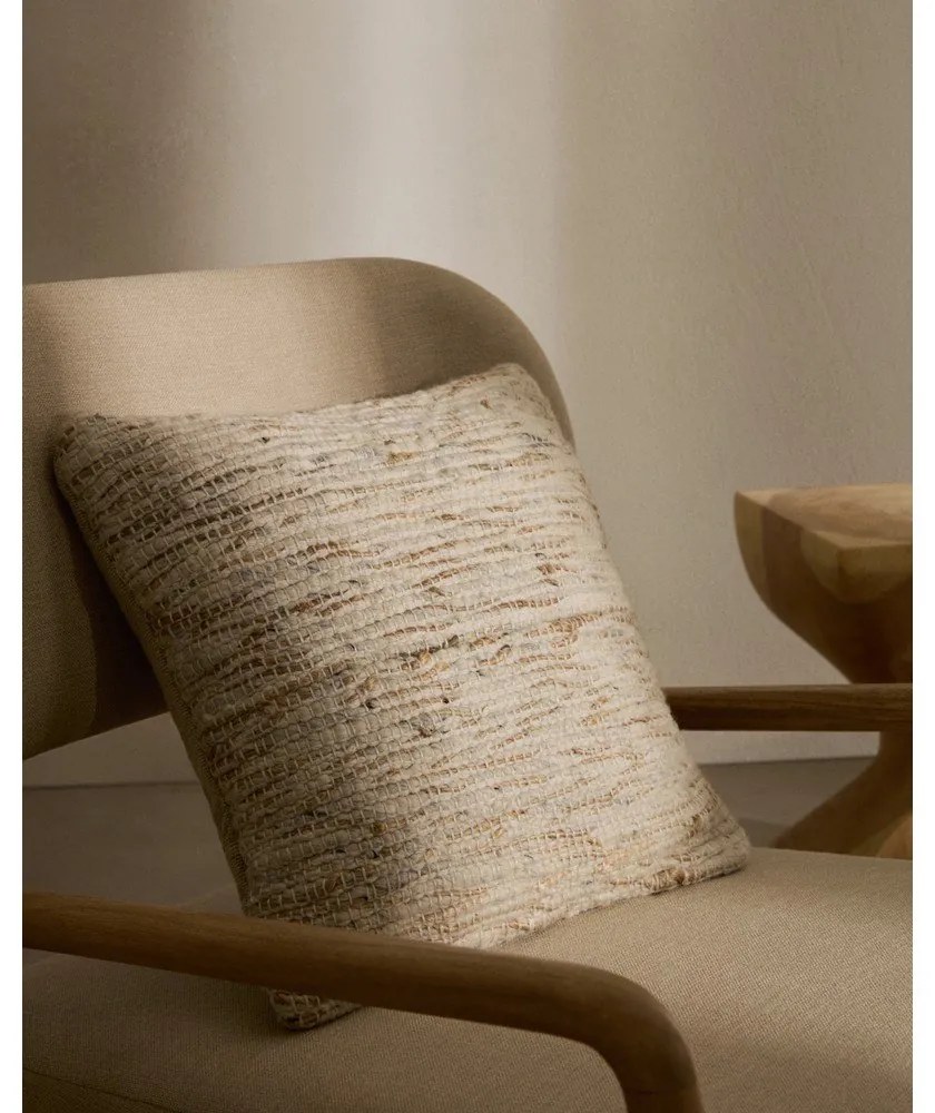 Gyapjúkeverék párnahuzat 45x45 cm Selise – Kave Home