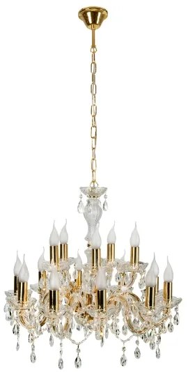 Csillár láncon MARIA TERESA 15xE14/40W/230V