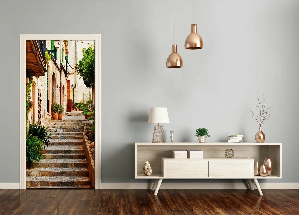 Ajtó tapéta Streets Spanyolországban 95x205 cm