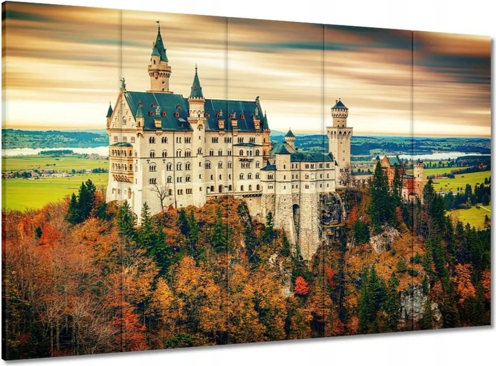 Festmények 100x70 Neuschwanstein kastély