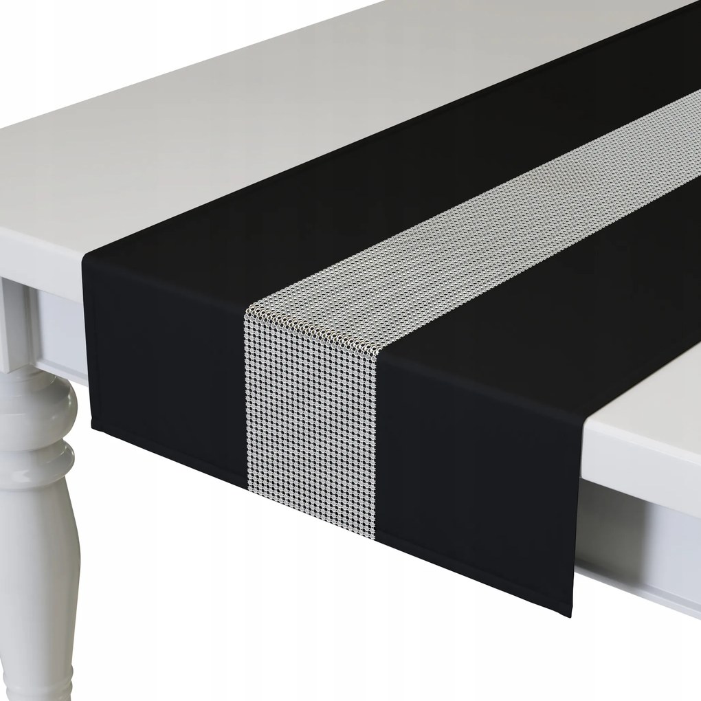 Kész terítő cirkóniákkal 40x140 sima asztali futó abrosz cirkónia