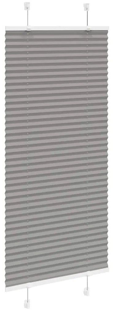pliszírozott redőny antracit 65x150 cm szövetszélesség 64,4 cm