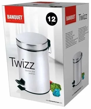 Banquet TWIZZ szemetes kosár, 12 l